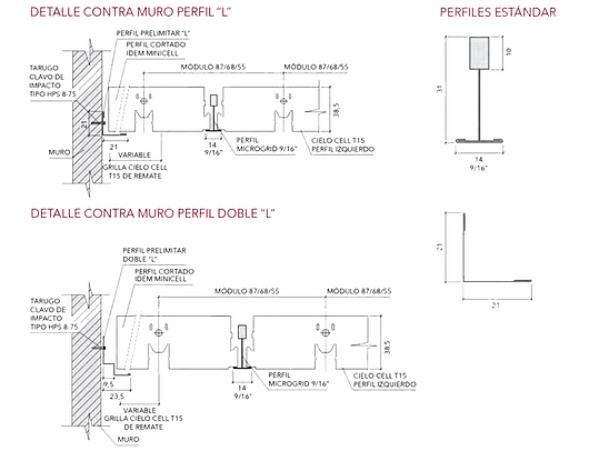 Detalhe | Forros Metálicos - Cell T-15 | Hunter Douglas Brasil