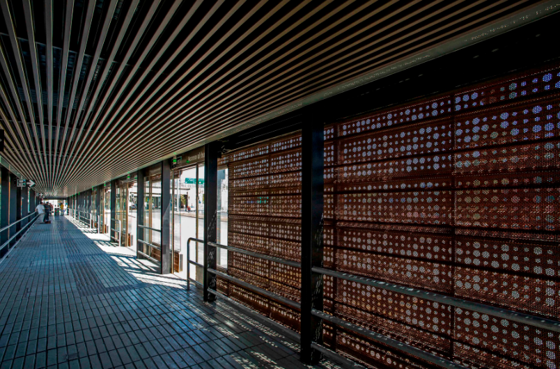 Forro metálico Baffle Smart Hunter Douglas Brasil