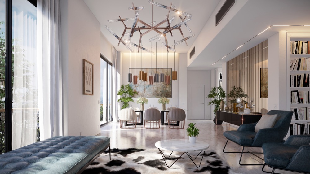 Визуализация интерьера дома Визуализация интерьера дома