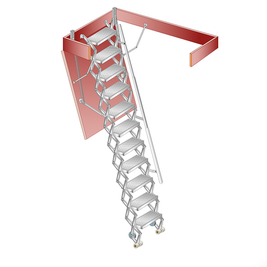 Gallery of Scissor Stairs 4