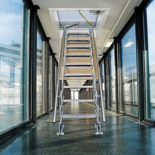 Scissor Stairs from Gorter Hatches