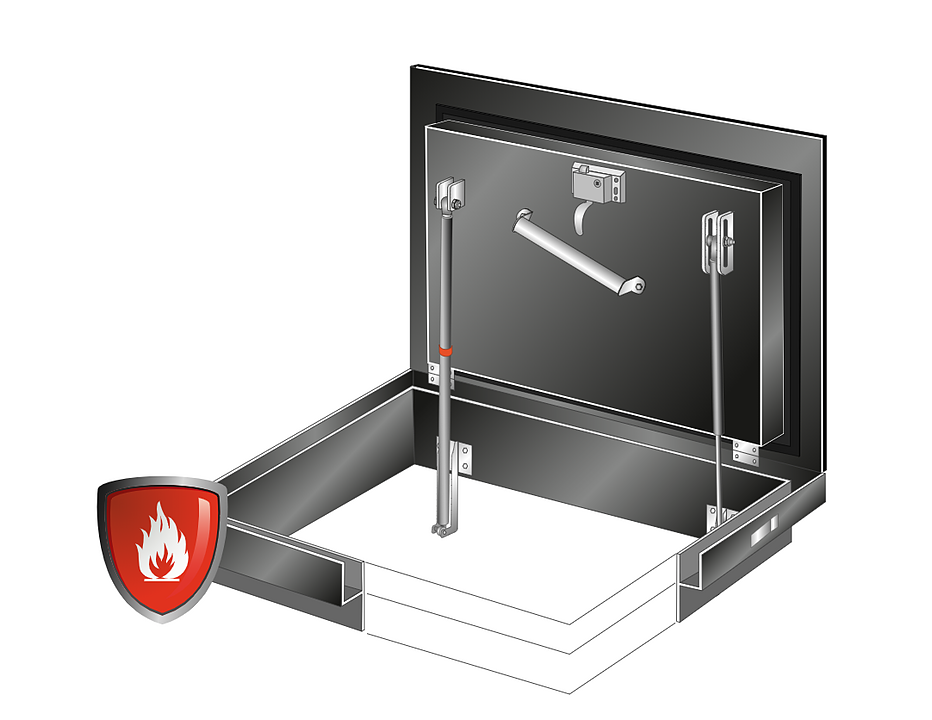 Floor Door Fire Rated From Gorter Hatches