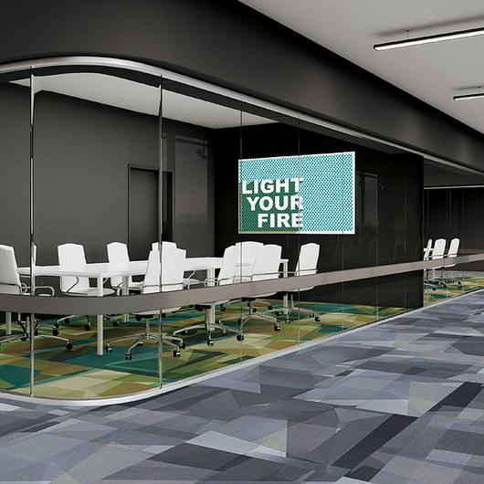 Galeria de Alfombras Edge Lit de Milliken 4