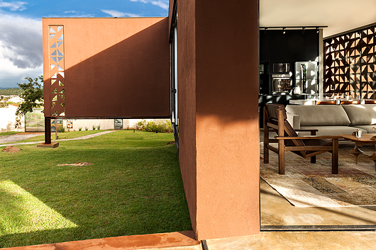 Aço Corten Terracor na Casa Clara