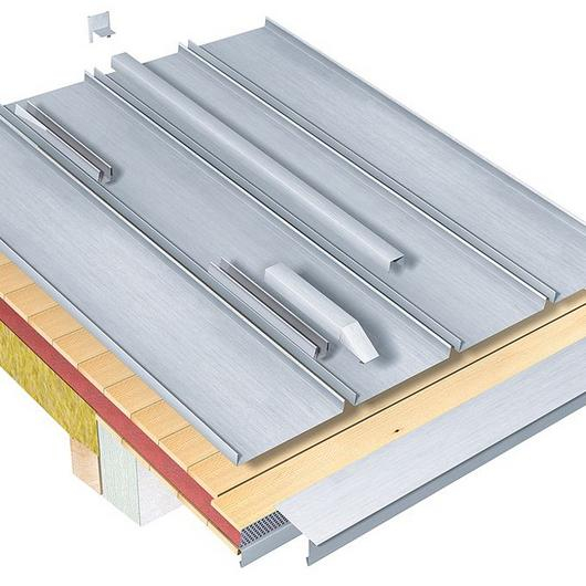 Gallery of Zinc Roof Systems Click Roll Caps 3