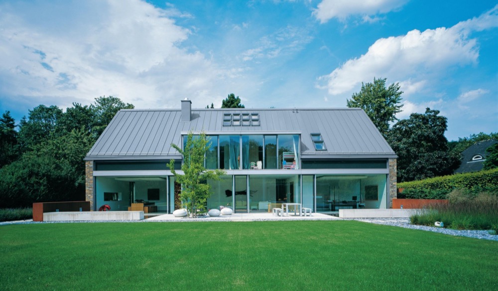 Gallery of Zinc Roof Systems Angled Standing Seam 2
