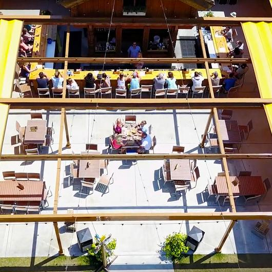 Gallery of Outdoor Roofs, Attached Structure Al Johnson's Stabbur