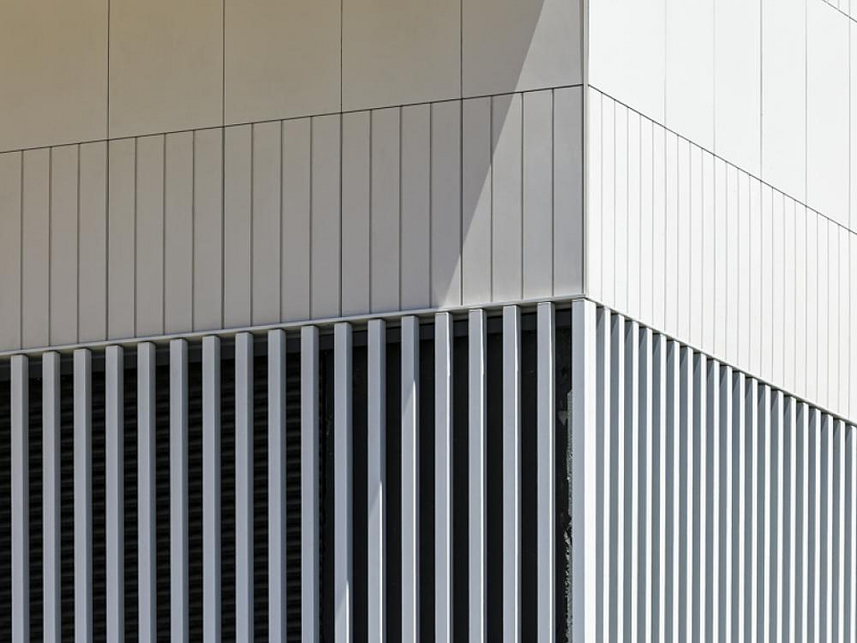 Fretwork Facade Panel In Barcelona Apartment Building From Ulma