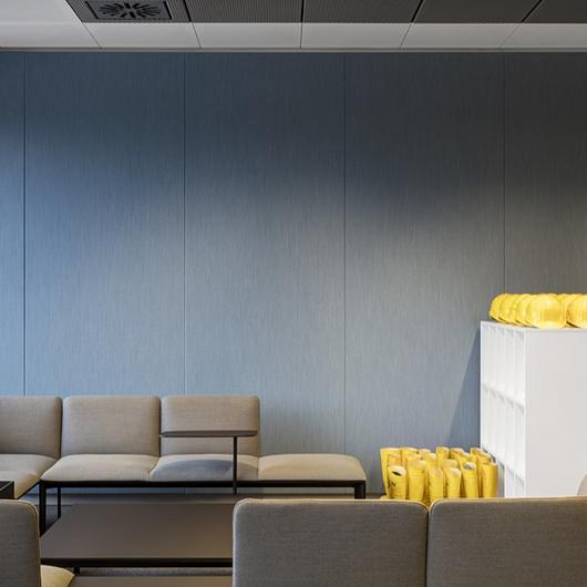 Acoustic Panel System in XFEL from Kvadrat Acoustics
