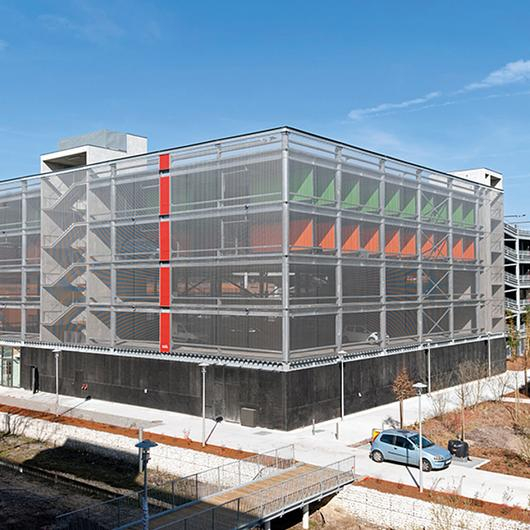 Gallery of Wire Mesh for Parking Facades 3