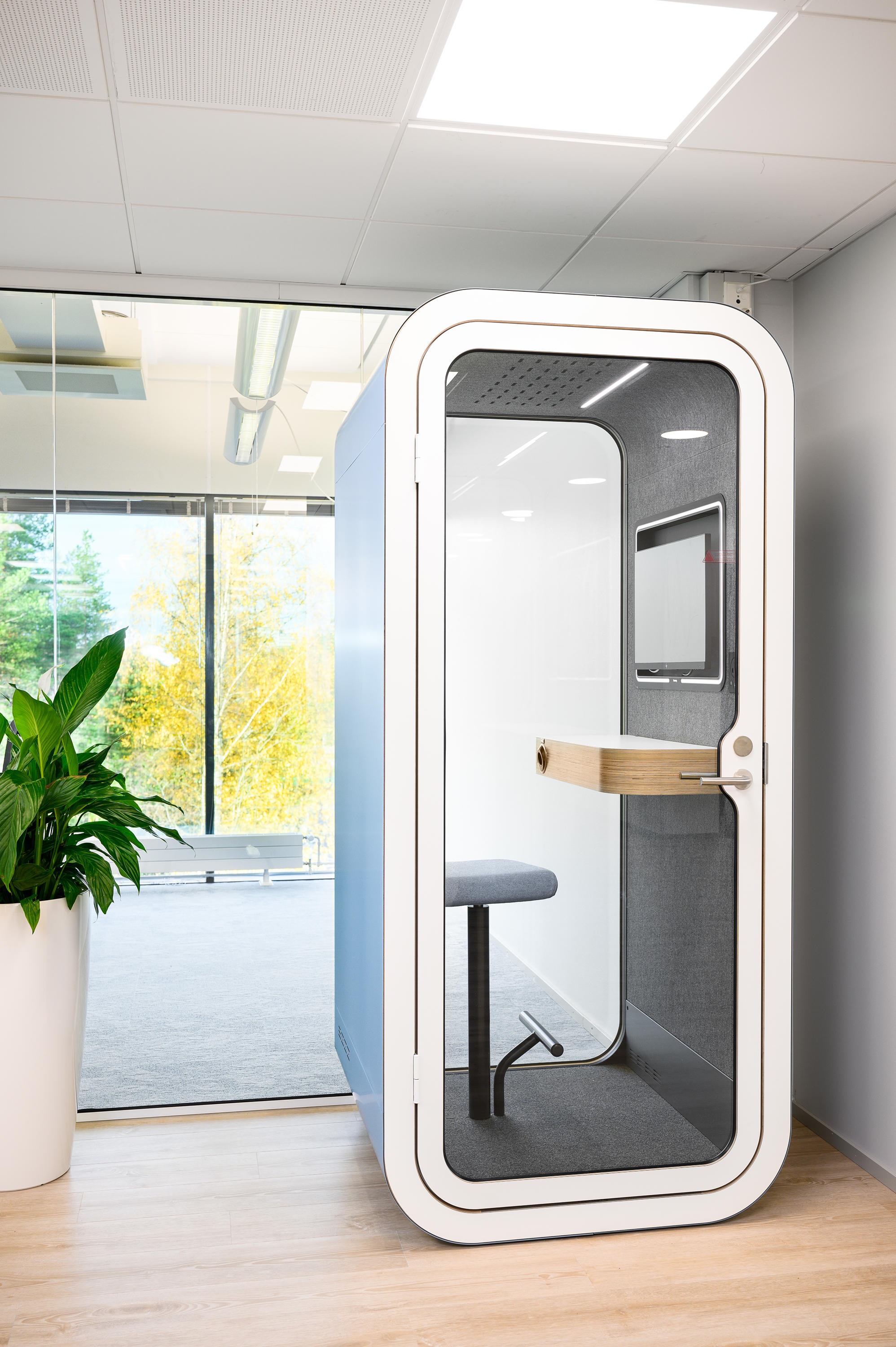 Gallery of Office Phone Booths - Framery O Video Conferencing - 6