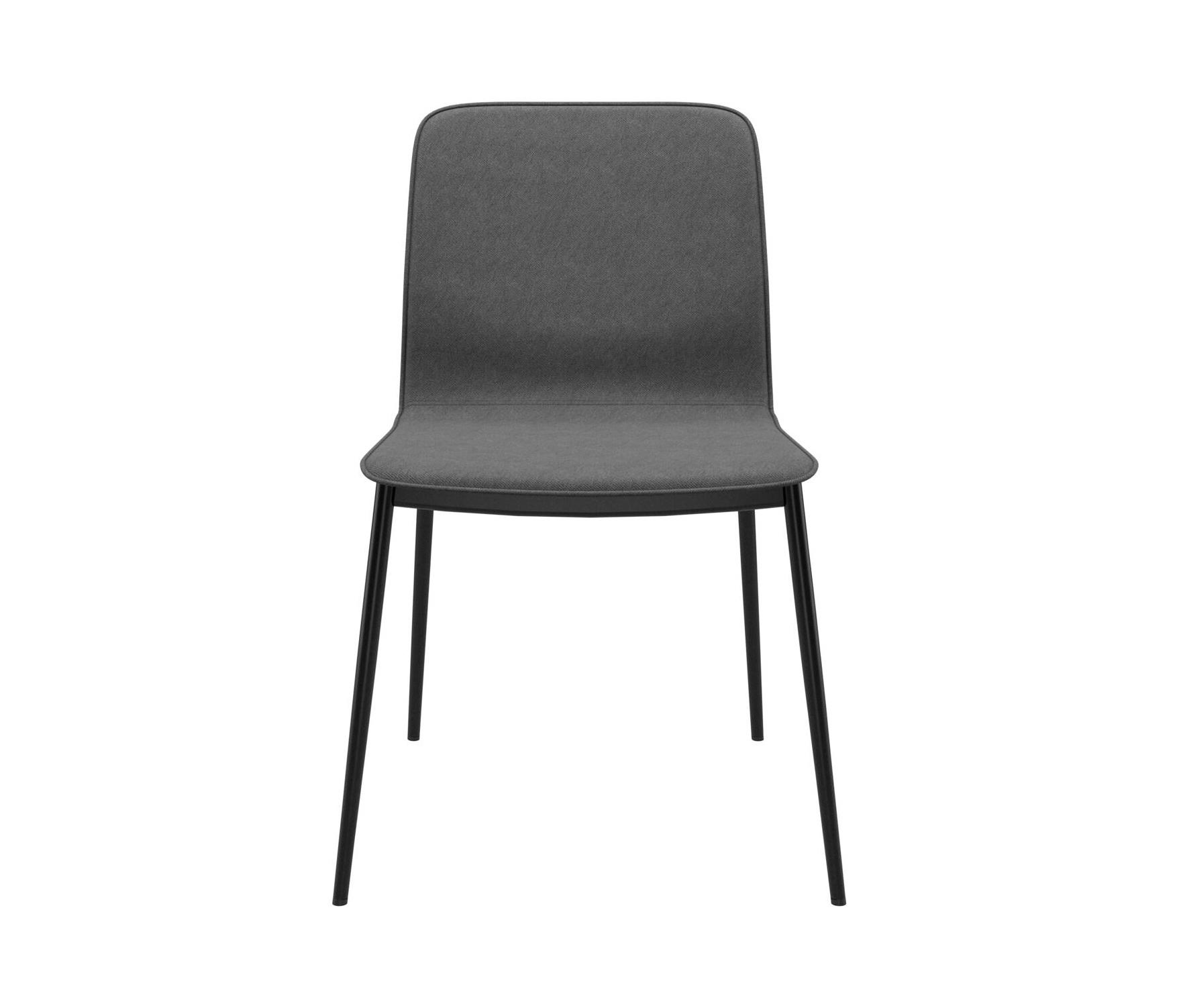 Newport - Upholstered Chair - Natural Oak / Gray