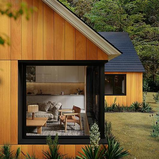 Exterior Wood Cladding - NATURCLAD - W from PARKLEX PRODEMA