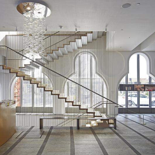 Cable Railing in NY Museum of Art and Design from Jakob