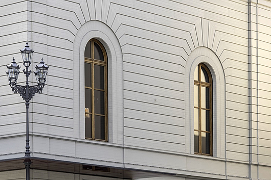 Timber Cladding on Stadtcasino Basel Extension