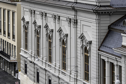 Timber Cladding on Stadtcasino Basel Extension