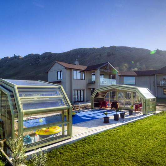 Retractable Pool Enclosures AquaSun from Libart