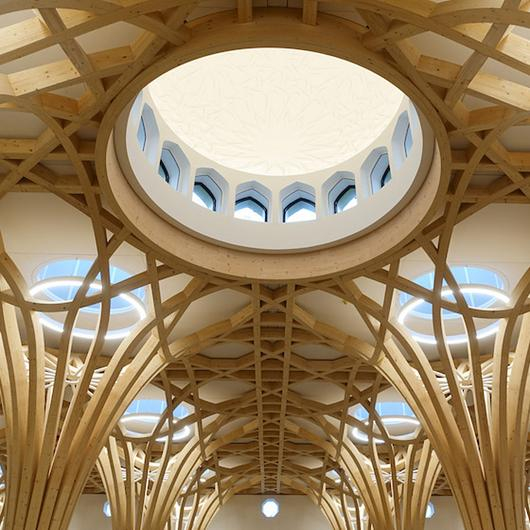 Translucent Timber Translucent Building Elements from Rodeca