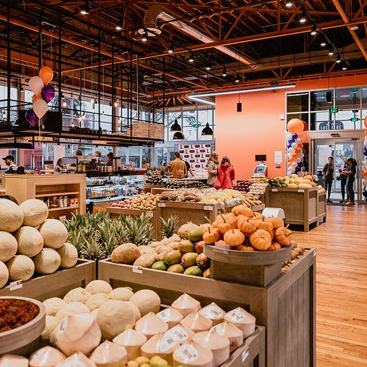 Spectrum Lighting in Leevers Supermarket from Spectrum Lighting