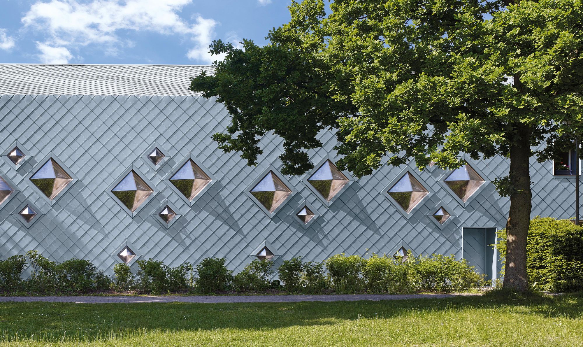 Scale Cladding Zinc Gallery of Zinc Cladding Facade Systems - 4
