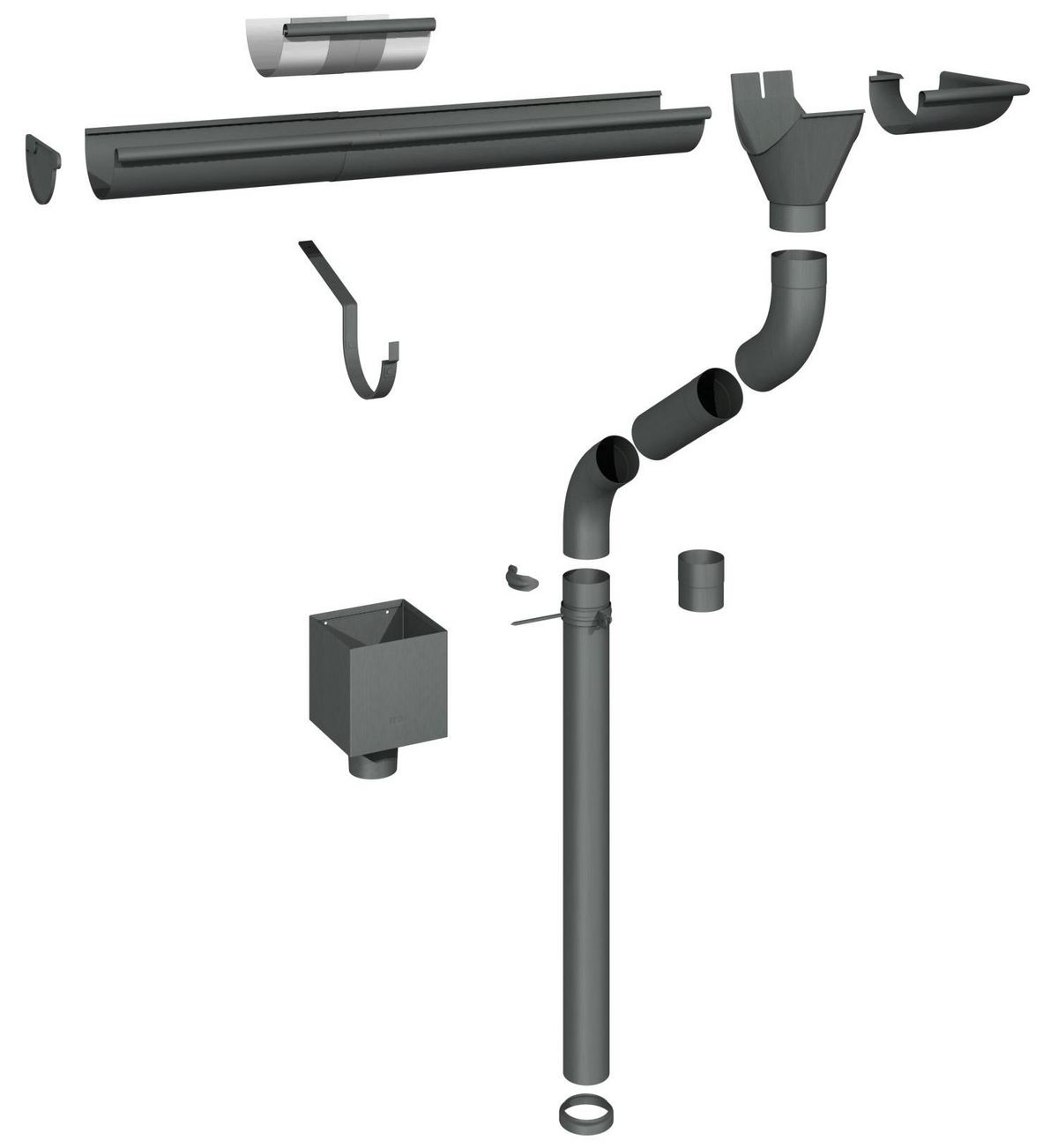 Gallery of Roof Drainage GRANUM Finish 3