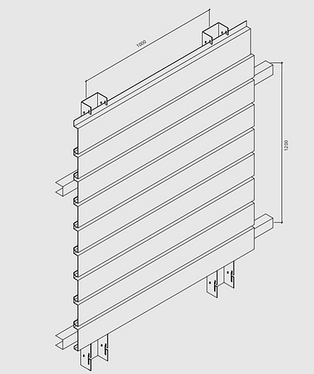 Revestimiento interior metálico - Timberline de Hunter Douglas