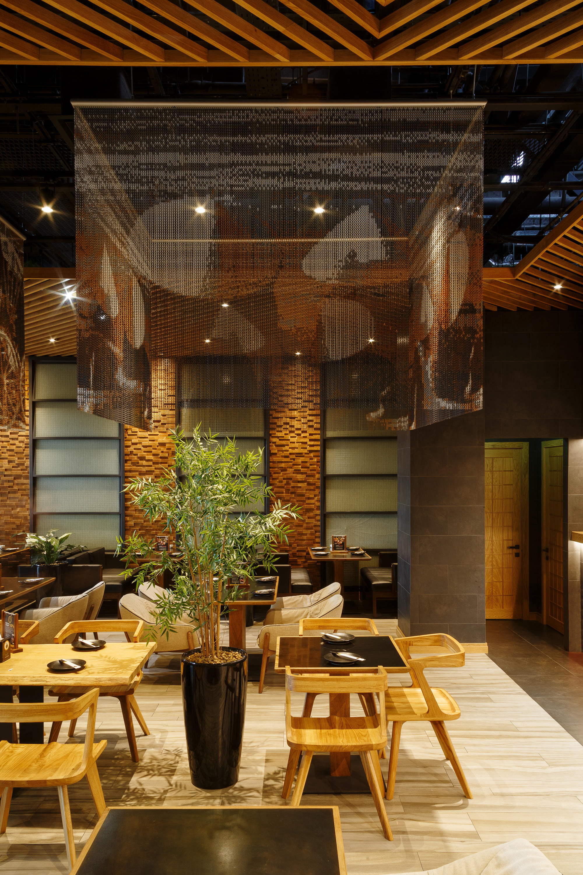 Gallery of Metal Fabric Ceilings - Concentric - 7