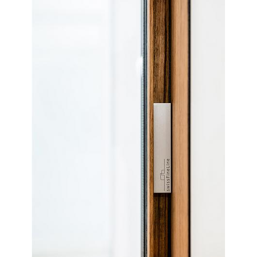 Wood Frameless Sliding Windows from swissFineLine