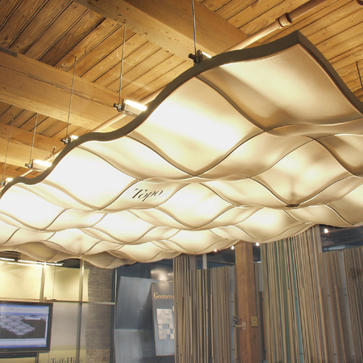 Plafón Lexan Topo de USG