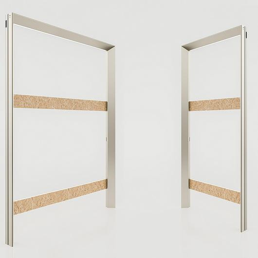 Splayed Frame Rails Gallery of Splayed Door Frame - ECLISSE 40 - 5