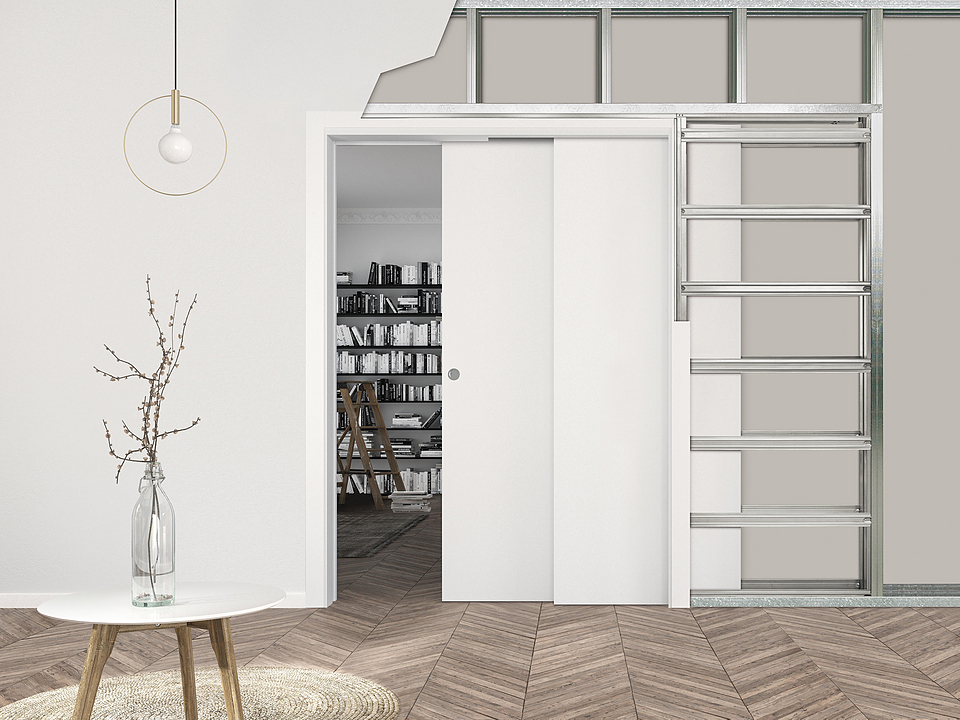 Sliding Pocket Door Eclisse Telescopic From Sliding Pocket Door Eclisse, Sliding Pocket Doors