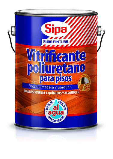 Vitrificante al agua para pisos - Sipa de Codelpa
