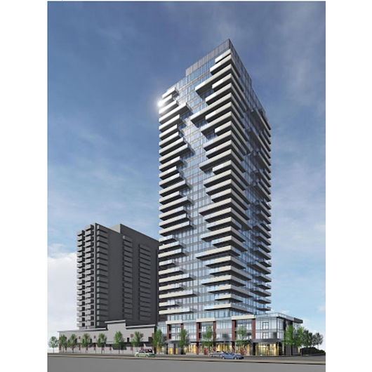 Mitrex BIPV Cladding in Dream City Condos / Mitrex