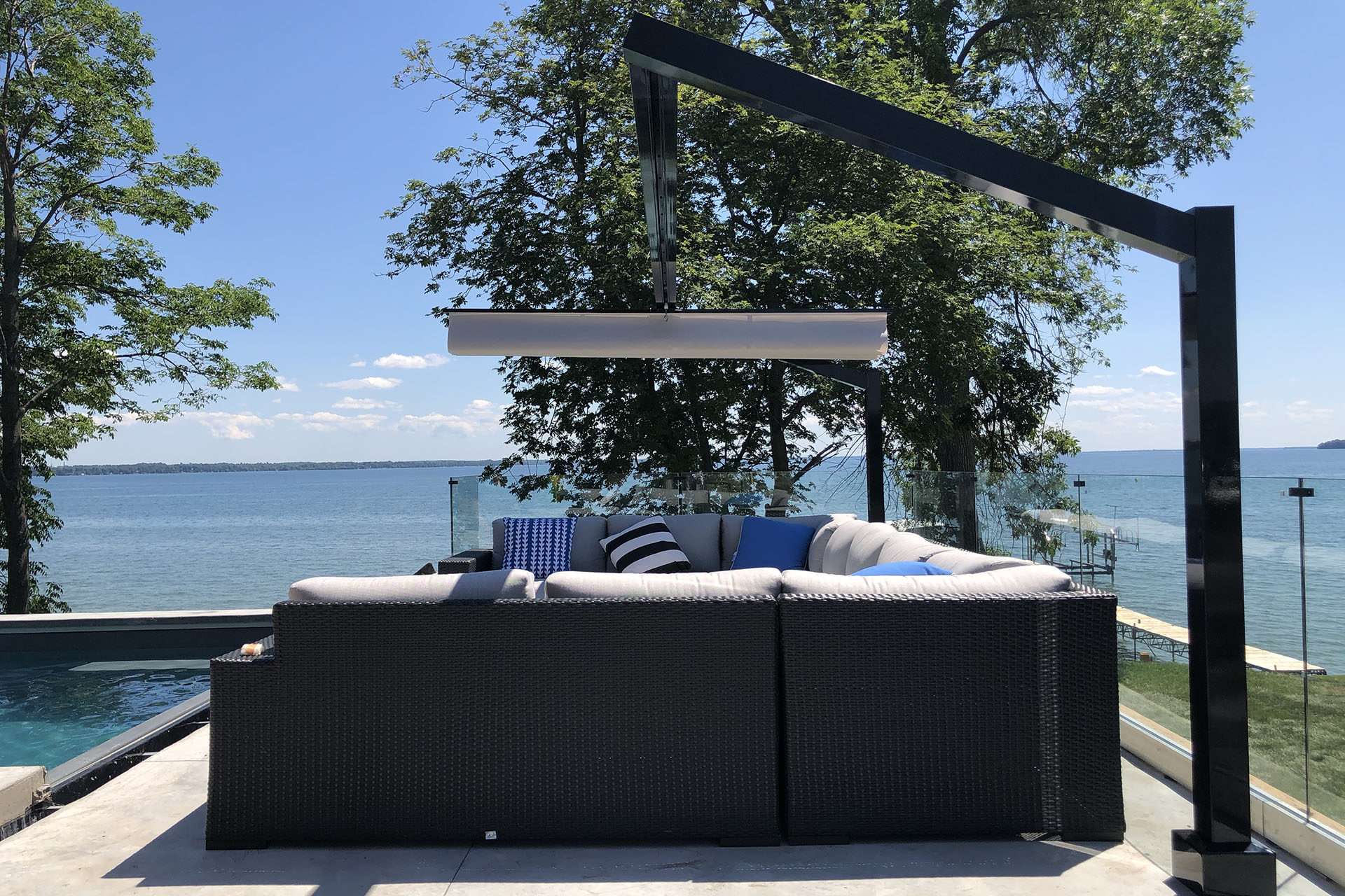 Gallery of Shade Structure – Freestanding Canopy in Lake Simcoe - 3