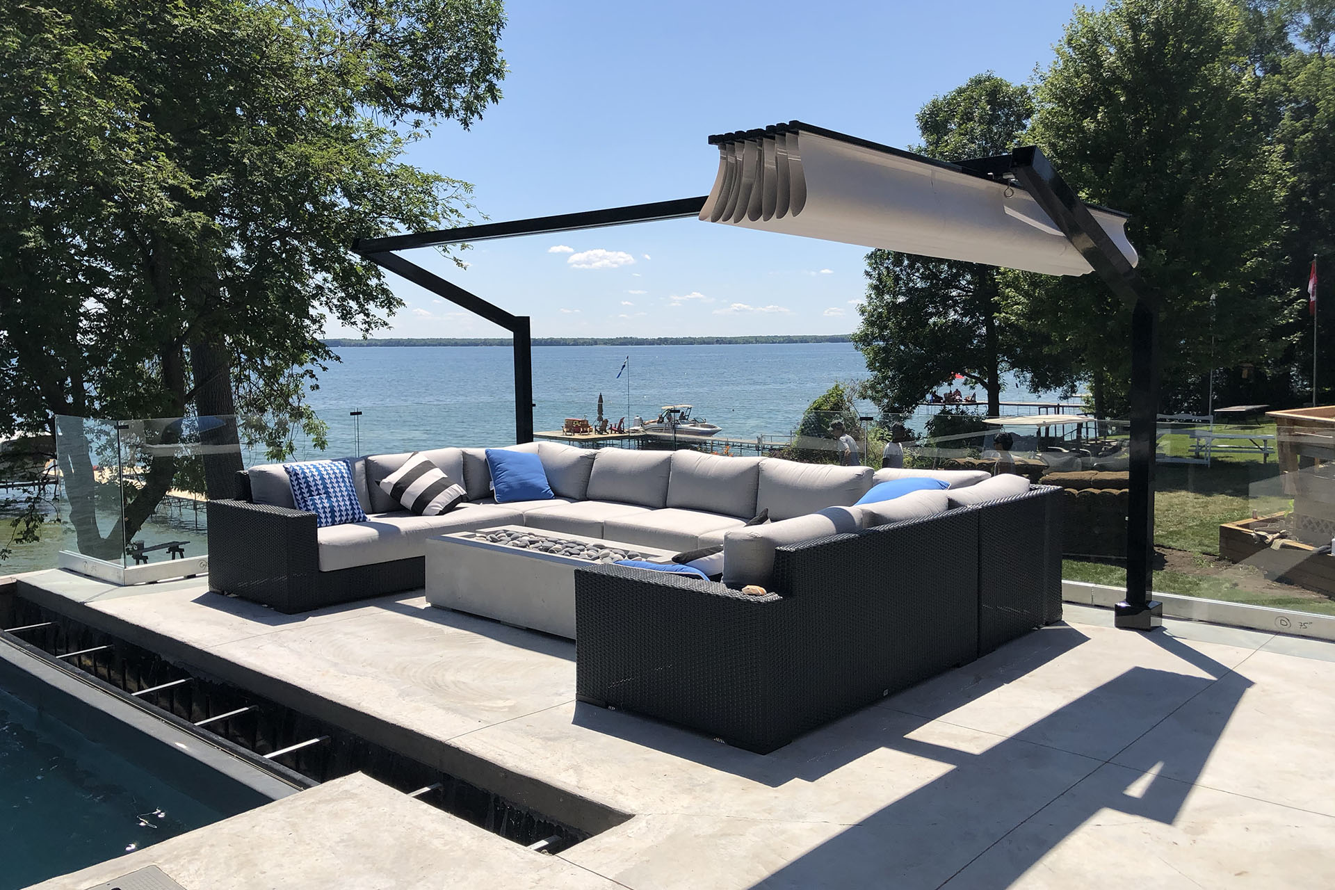 Gallery of Shade Structure – Freestanding Canopy in Lake Simcoe - 5