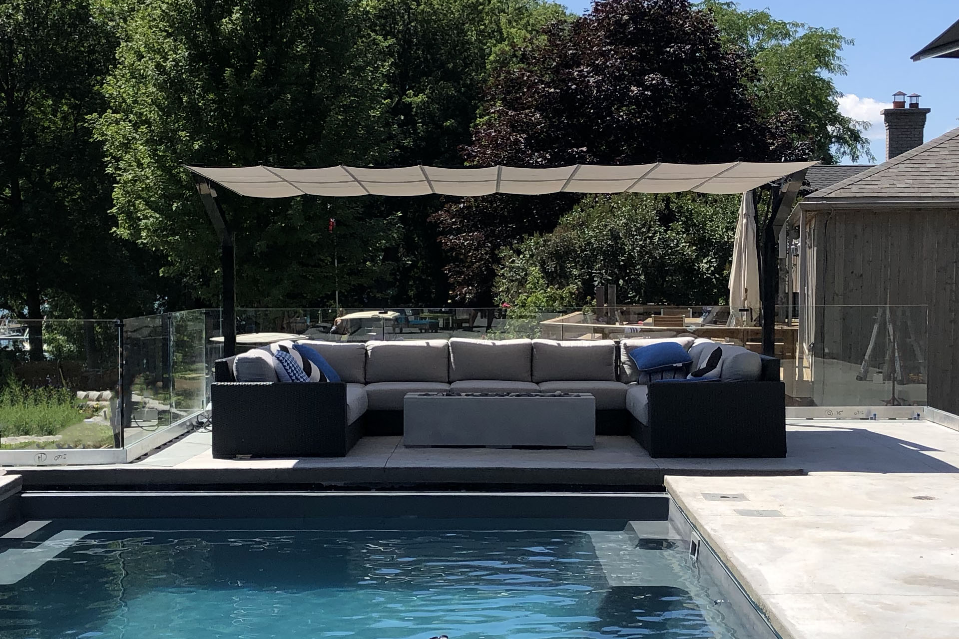 Gallery of Shade Structure – Freestanding Canopy in Lake Simcoe - 7