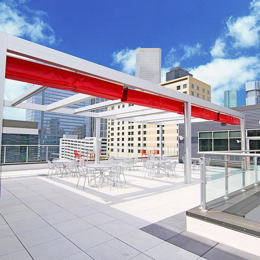 Gallery Of Retractable Canopies At The Incarnate Word Academy 6 gallery-of-retractable-canopies-at-the-incarnate-word-academy-6