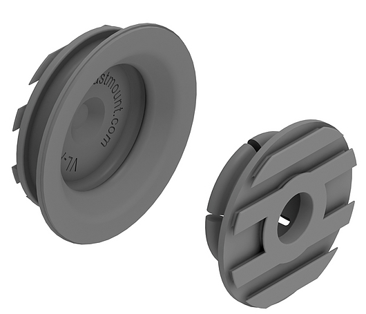 Fixadores ocultos para painéis e paredes - Linha Very Low Profile | Fastmount