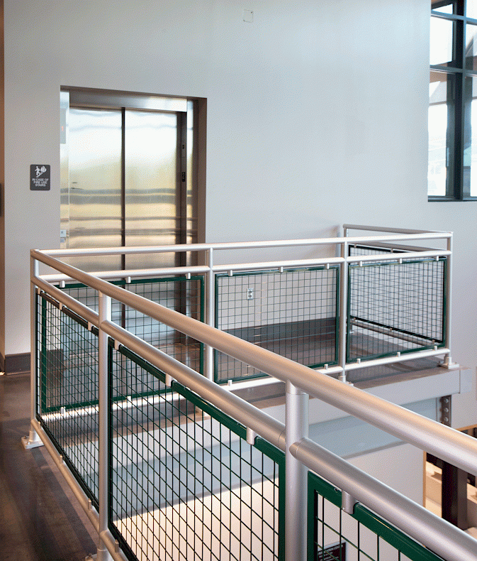 Amenities Railing Metal Railing in Alabama Recreation Centers from Hollaender