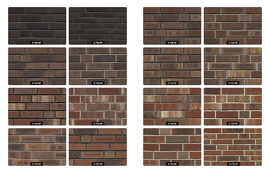 Facing Bricks waterstruck