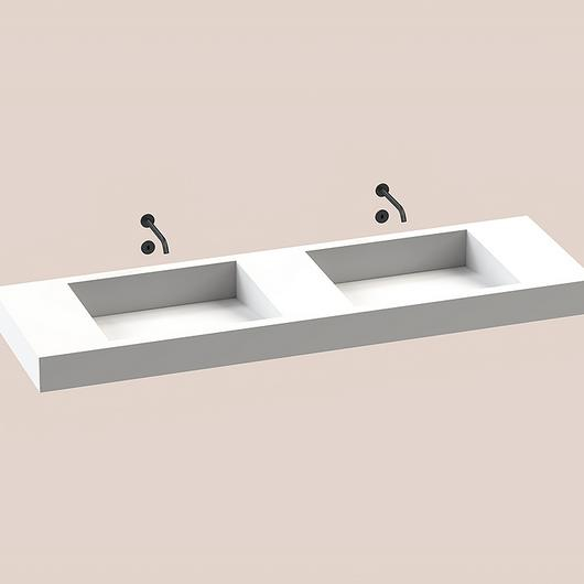 Divided Sink - Monolith D Series from The Splash Lab