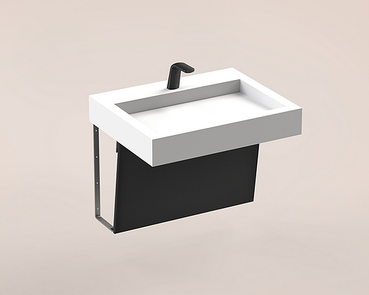 The Splash Lab | Series A | 30 - Black Pipeskirt