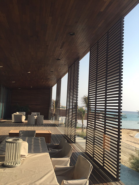 Sunshade Systems from Technowood