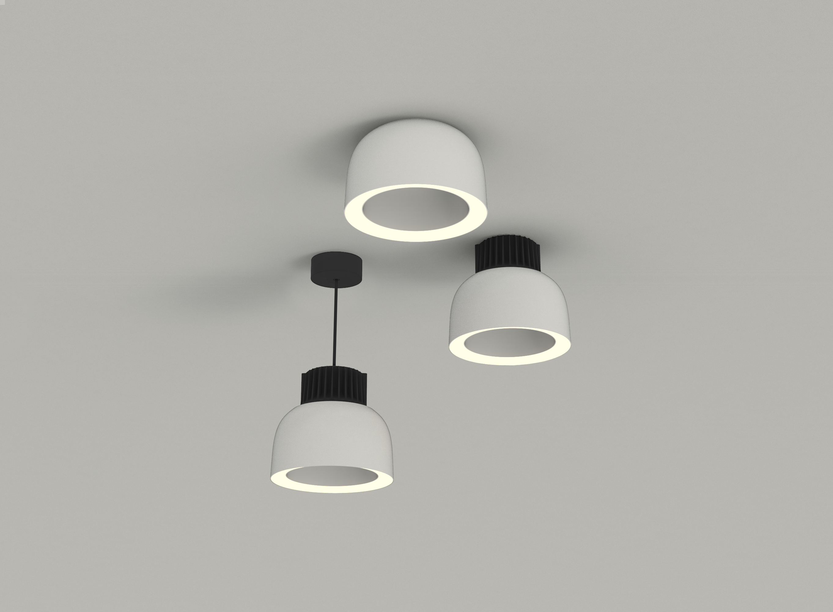 Gallery of Ceiling Surface Lights - Twin - 2