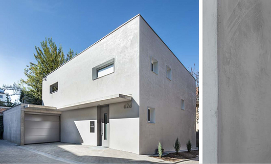 Detached house with garage | StoSignature, Texture: Fine 30