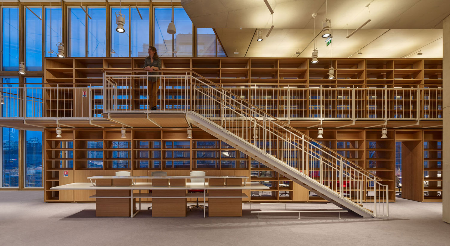 Lighting Design in the Head Office of the Law Society from iGuzzini