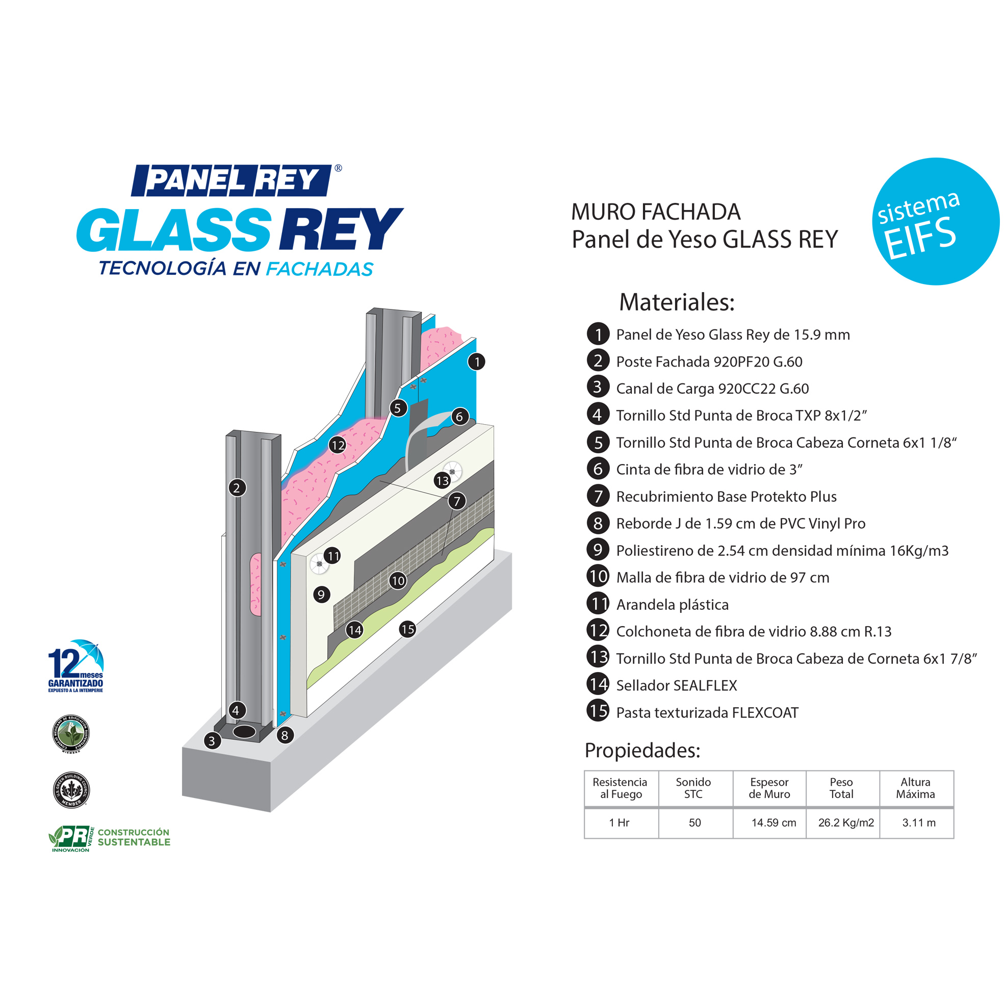 Galeria de Panel de Yeso GlassRey® - 13