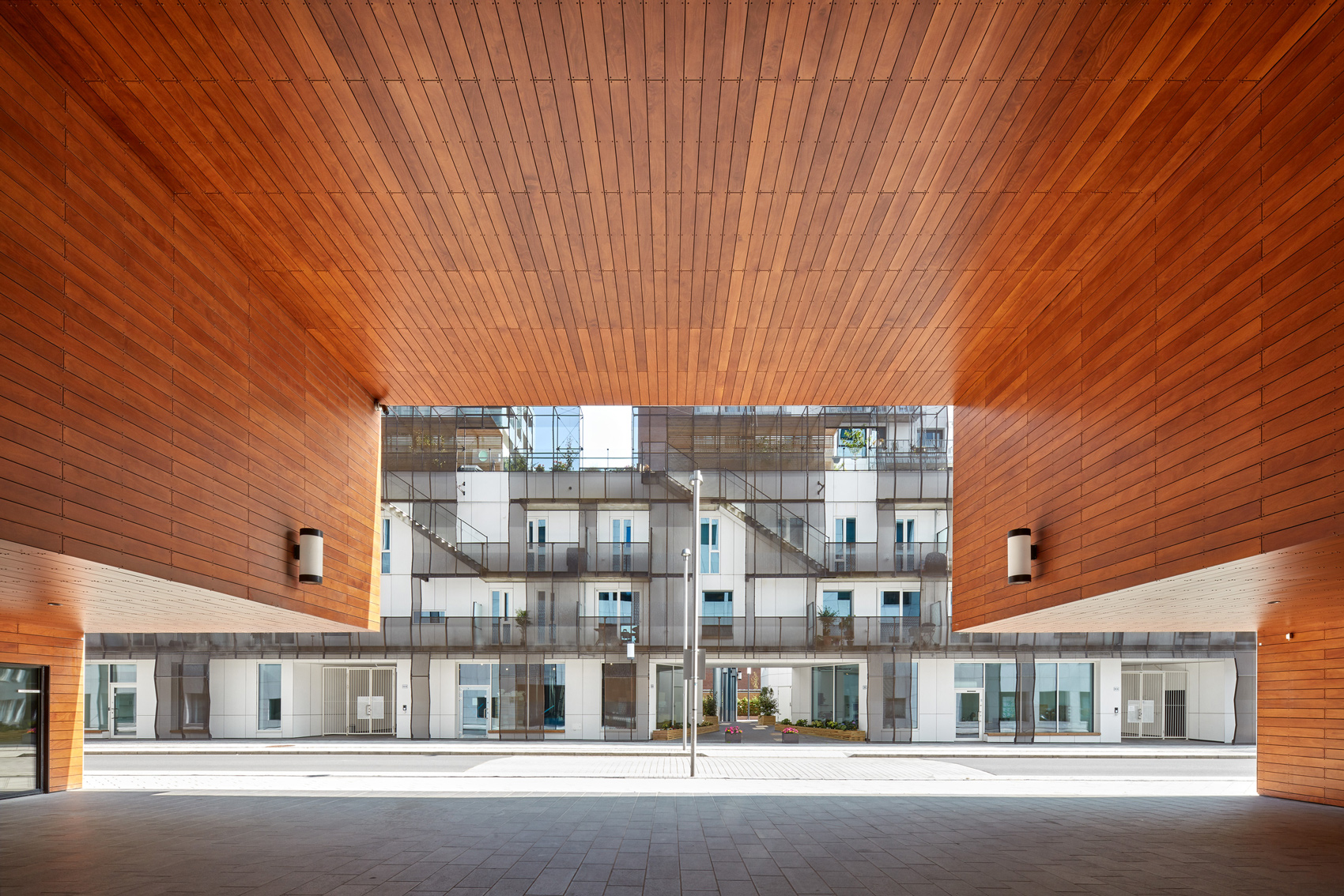 Gallery of Wood Soffit - NATURSOFFIT - W - 4