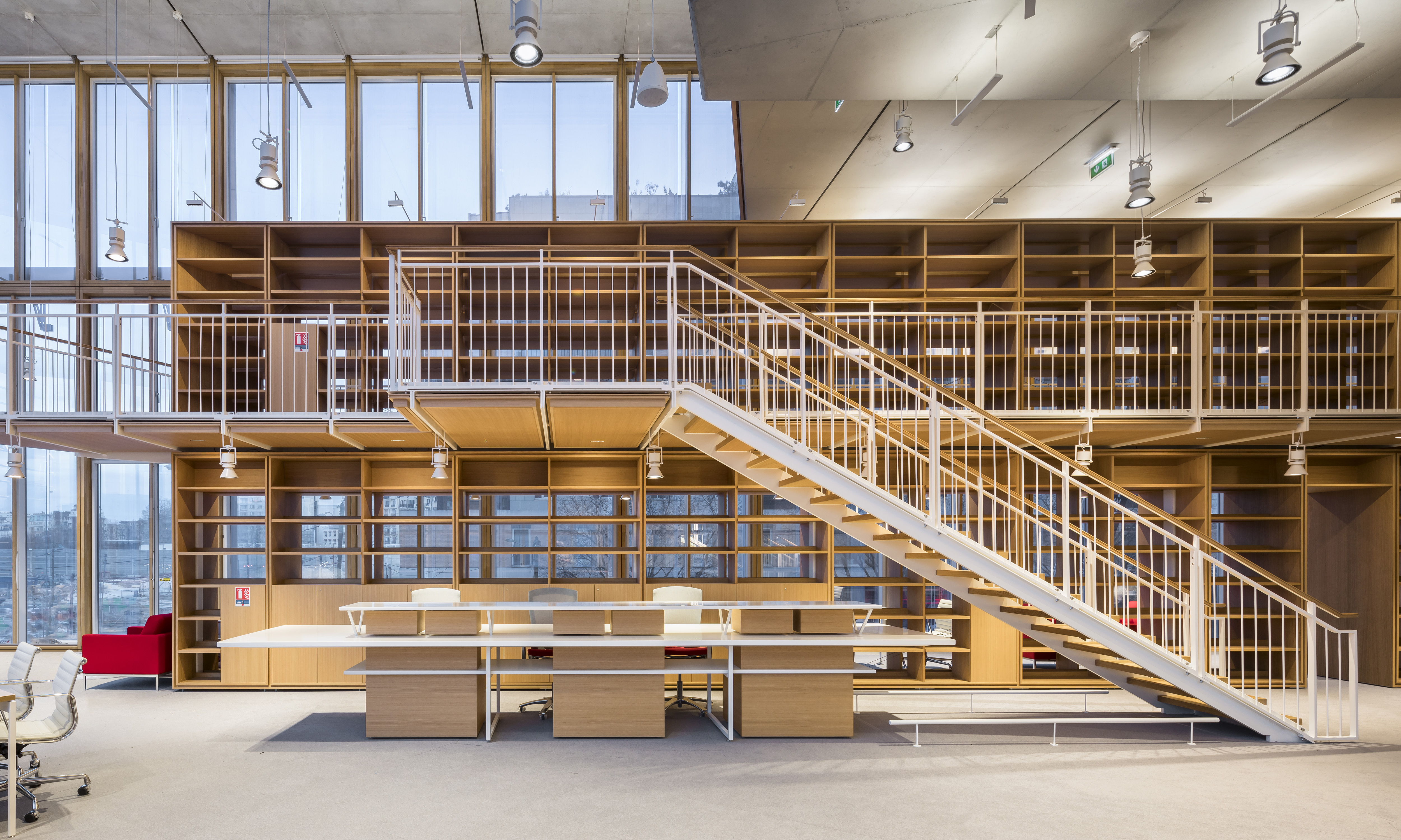 Interior Furniture in Maison de l’Ordre des Avocats from UniFor