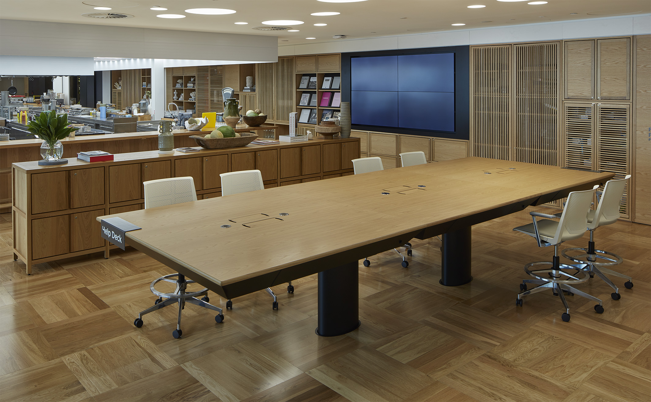 Gallery of Interior Workstation Furniture in Lend Lease Sydney Office 16